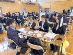2日間で106の法人・団体がブースを出展した道立農業大学校のキャリアサポート