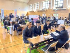 2日間で106の法人・団体がブースを出展した道立農業大学校のキャリアサポート