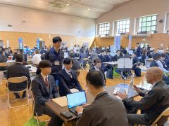 2日間で106の法人・団体がブースを出展した道立農業大学校のキャリアサポート