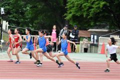 ４年女子１００メートル決勝