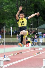 ６年男子コンバインドＢ・走り幅跳び　中村龍之介（笹川小）