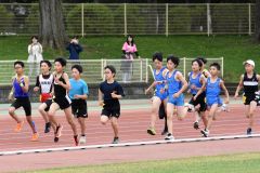 ５年、６年男子１５００メートル決勝