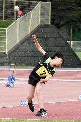 ５年男子ジャベリックボール投げ