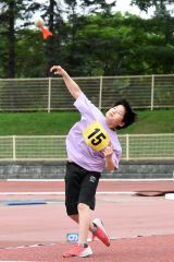 ６年男子ジャベリックボール投げ