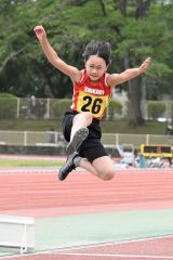 ６年女子走り幅跳び
