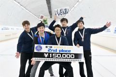 男子のいしざんまい、女子の帯畜大準Ｖ　カーリングアイスゴールドカップ