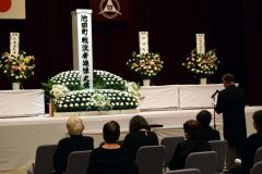 たうん　池田町戦没者追悼式 2
