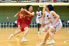 女子決勝リーグ・帯大谷－日本航空北海道（金野和彦撮影）
