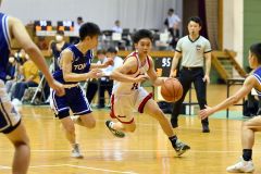 男子決勝リーグ・白樺学園－東海大札幌（金野和彦撮影）