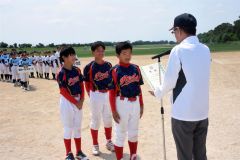 表彰式　本別レッズ