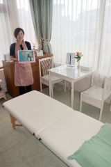「女性が毎日の疲れを癒やし、自信を持てるようにサポートしたい」と話す加藤さん