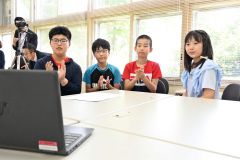 楽しい学校へ市内３９校が話し合い　児童・生徒会がいじめ・非行防止サミット