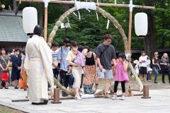 帯廣神社で夏越の大祓式、夏詣始まる