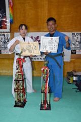大道塾の小野寺女子２２０クラス初Ｖ　小林はシニア２年ぶり頂点　空道全日本体力別選手権大会