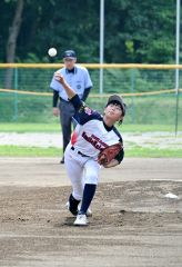 【決勝戦・とかちスマイルレインボー―札幌ダイヤモンドガールズ】先発して力投したとかちの安田莉子