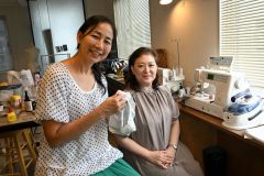 ものづくりカフェでがん患者のケア帽子作り　病気のサポート、交流の場に