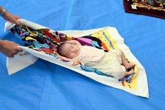 気持ちよさそうに眠る子も続出