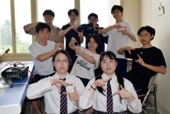 池田高放送局１８年ぶり復活　部員９人、ユーチューブで行事動画発信