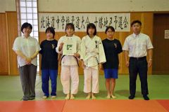 女子団体戦で３位の芽室中