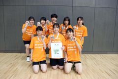女子団体戦準優勝の清水