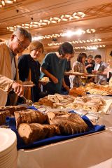 このイベントのために開発された特別なパンも提供された