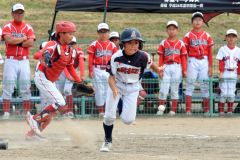 １回戦・芽室イーグルス―足寄・陸別野球少年団