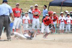 １回戦・芽室イーグルス―足寄・陸別野球少年団