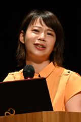自分で考える力の大切さを説く高木菜那さん