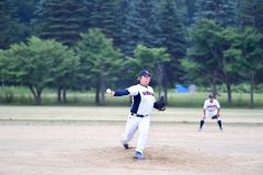 今季最後の朝野球となる第3回帯広電子杯争奪朝野球大会が開幕(十勝バンビーノ―御影BC)