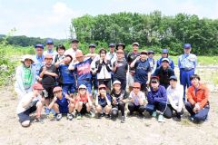 学習に取り組んだ清川小の児童ら