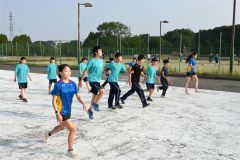 ヤマダ電機陸上部が中学生を指導　大樹