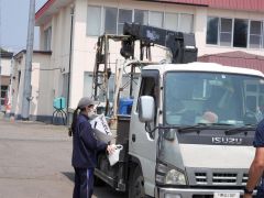 上浦幌中央小、上浦幌中の児童生徒が交通安全キャンペーン 2