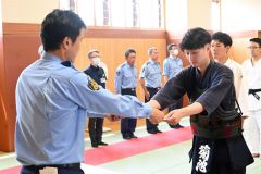 剣道で優勝した菊池巡査長