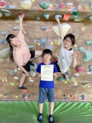 中家明星（川西小、ワームズ）優勝、中家杏月と丹羽瑞希決勝進出　スポーツクライミング・リード競技の奈良杯