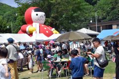 真夏の陸別　８００人が多彩な催し楽しむ　りくべつ鉄道まつり