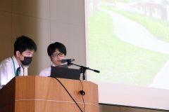 探究学習の成果を発表　大樹高校生 2