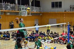 女子バレーボールチーム「ＪＴマーヴェラス」がバレー教室 6