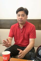 「防災セットは百均でそろえることができる。災害時を想像して備えてほしい」と話した益田さん