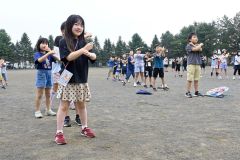 夏休みスタート　元気にラジオ体操　光南小では安全講話も