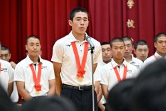 甲子園での活躍を誓った藤原主将