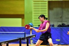 フルセットの激闘の末、惜しくも準優勝となった坂上己旺（札内・３年）