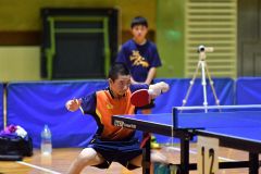 惜しくも準優勝となったが、白熱したラリーを展開した長嶋奏音（音更・２年）