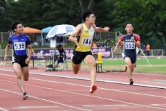 宮本（帯一中）１０秒９８快走、澤向（幕別清陵高）道高校記録投てき　全十勝陸上競技選手権大会