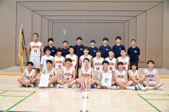 男子優勝の帯一