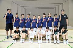 女子準優勝の帯四
