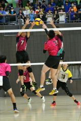 下音更女子３連覇、男子は帯広合同３年ぶりＶ　全十勝中体連夏季バレーボール 10