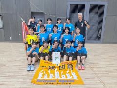 女子準優勝の札内東