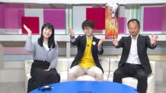 番組「みんなで見よう！勝毎花火」の一場面