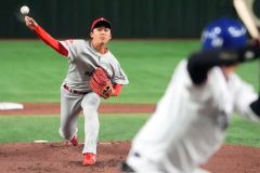 【準決勝・三菱重工Ｅａｓｔ―東京ガス】先発で好投し、三菱重工Ｅａｓｔの決勝進出に貢献した白樺学園高出身の笹森公輔（大賀章好撮影）