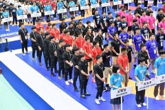 メダル期待の帯北高勢いざ、インターハイ・レスリング開会式